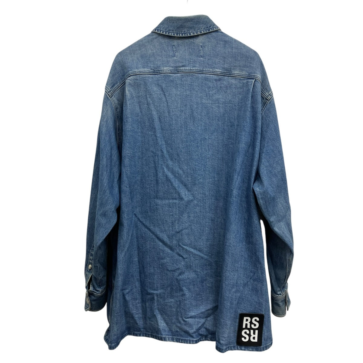 RAF SIMONS ビッグデニムシャツ 古着・中古-2枚目のアイテム画像
