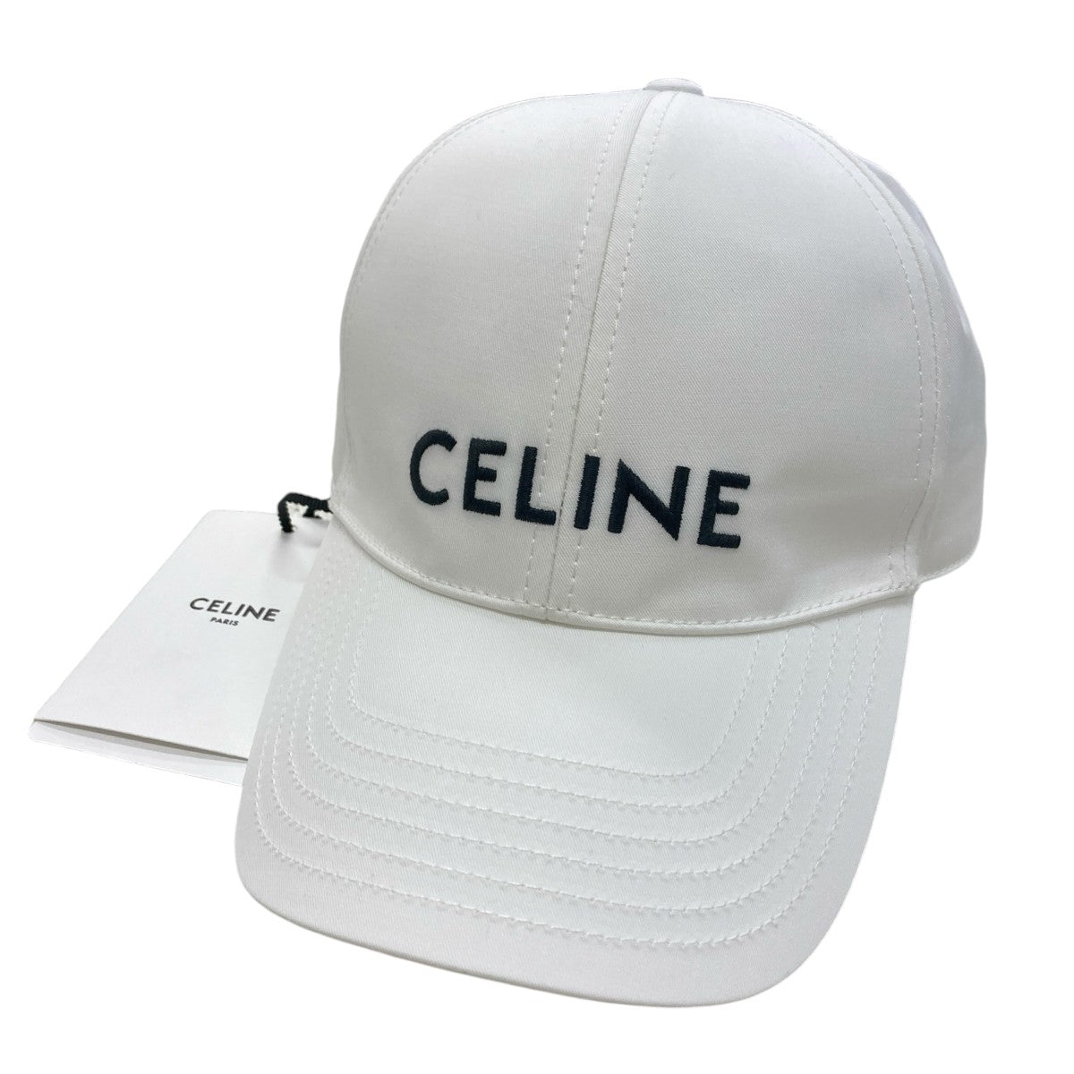 CELINE CASQUETTE BASEBALL エンブロイダリー ベースボールキャップ 古着・中古-1枚目のアイテム画像