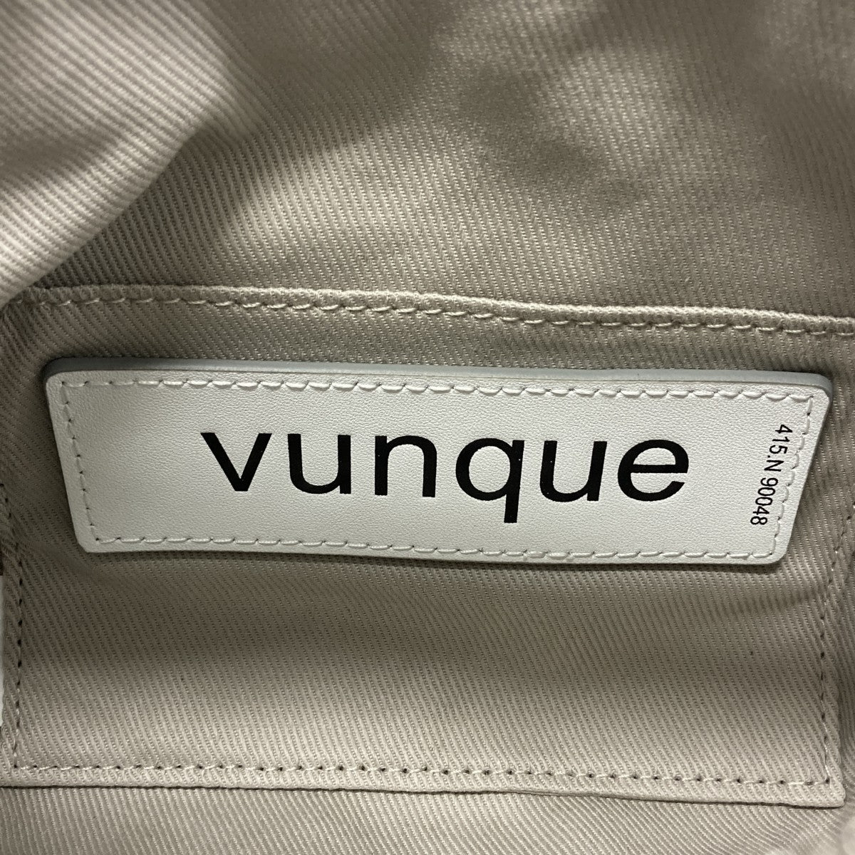 VUNQUE HALFMOON ATTACHE SHOULDERハーフムーンショルダーバッグ 古着・中古-4枚目のアイテム画像