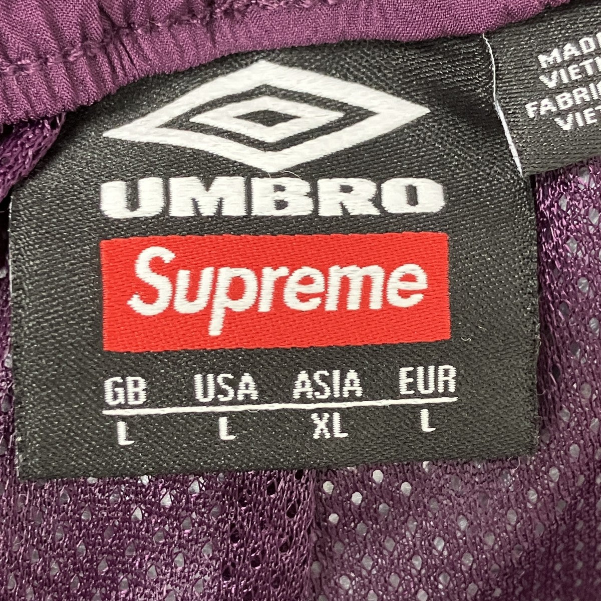 UMBRO×Supreme トラックパンツ 古着・中古-6枚目のアイテム画像