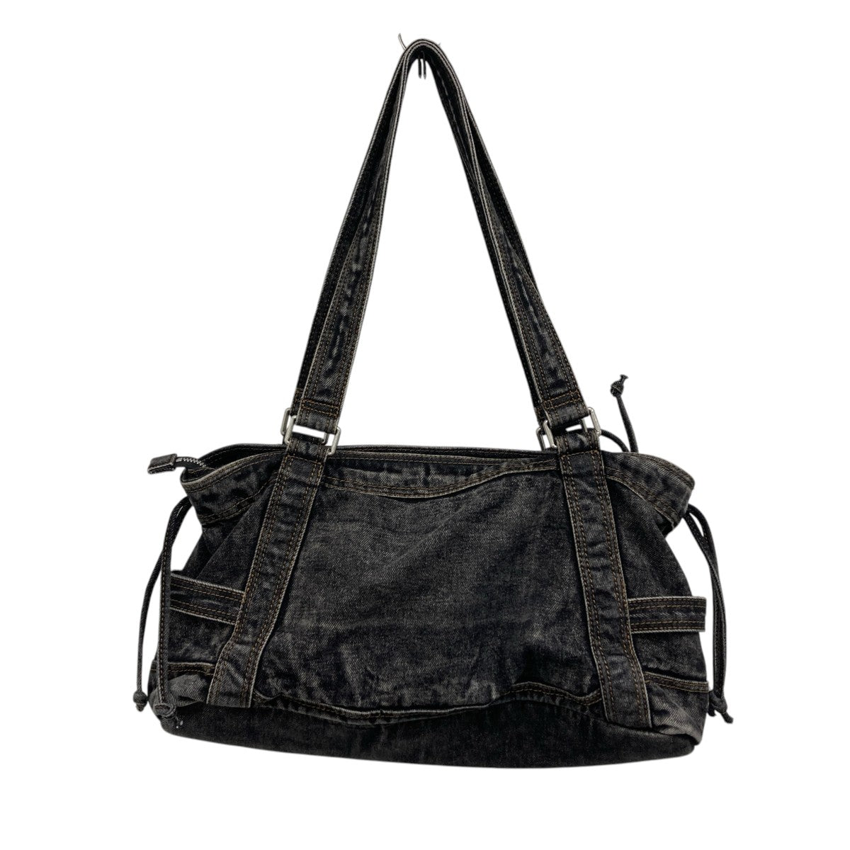 Martin KiM WASHED DENIM SQUARE BAG ウォッシュドデニムスクエアバッグ 古着・中古-2枚目のアイテム画像