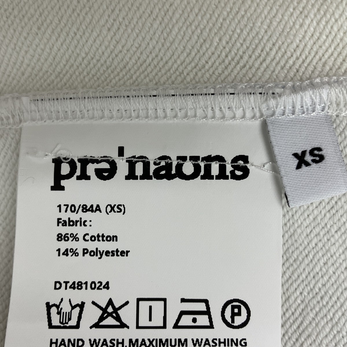 PRONOUNCE クルーネックスウェット 古着・中古-6枚目のアイテム画像