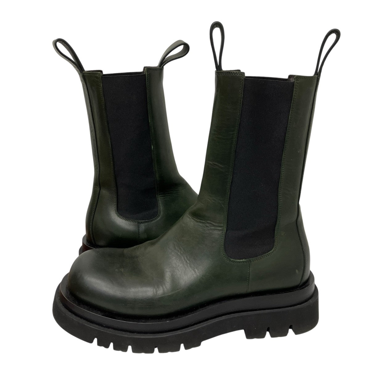 BOTTEGA VENETA ラグサイドゴアブーツ 古着・中古-3枚目のアイテム画像