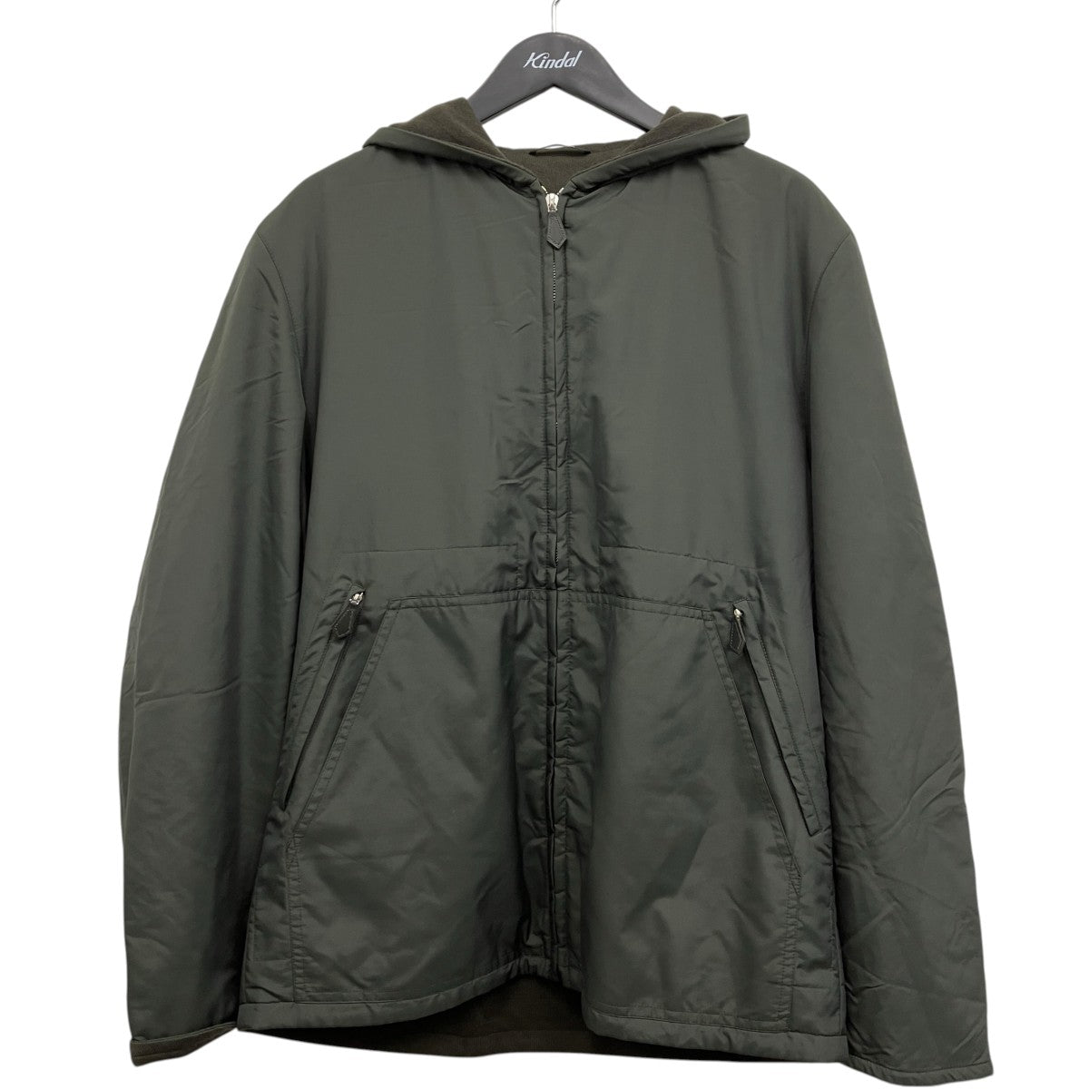 HERMES 中綿ジップジャケット 古着・中古-1枚目のアイテム画像