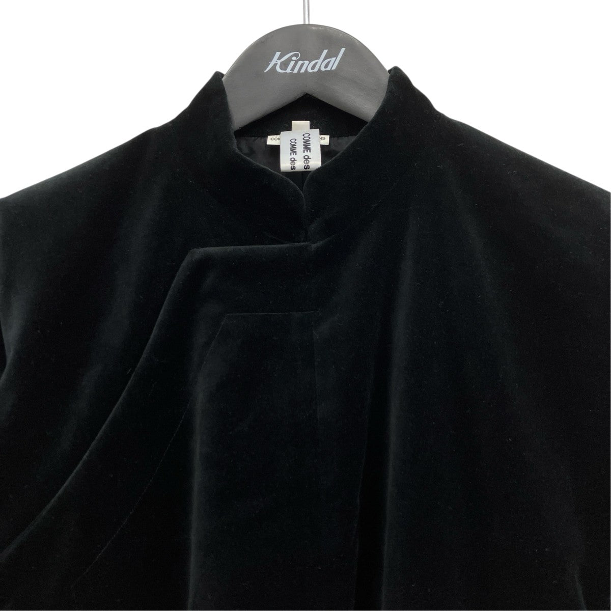 COMME des GARCONS ベロアジャケット 古着・中古-3枚目のアイテム画像
