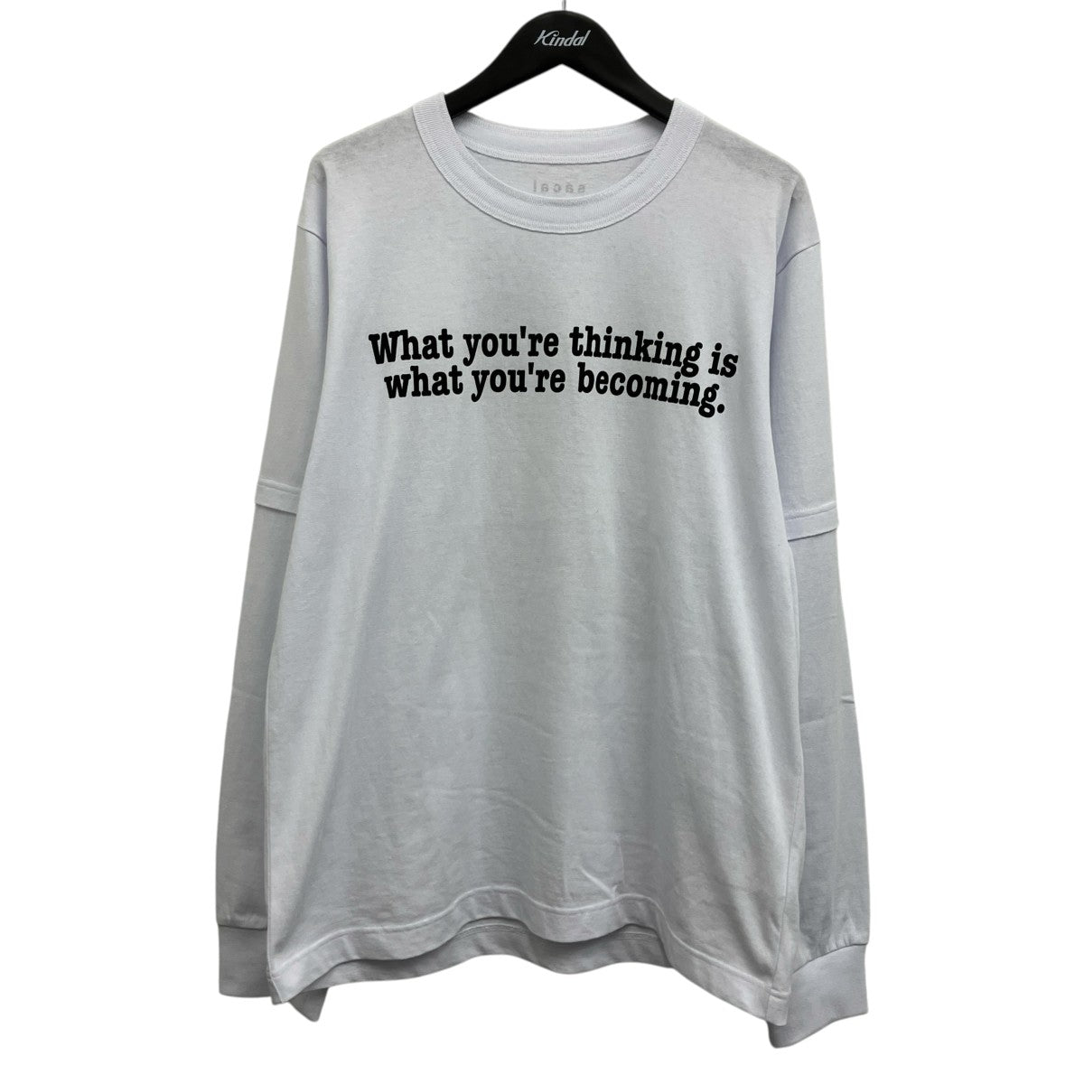 sacai モハメドアリ ロングスリーブTシャツ 古着・中古-1枚目のアイテム画像
