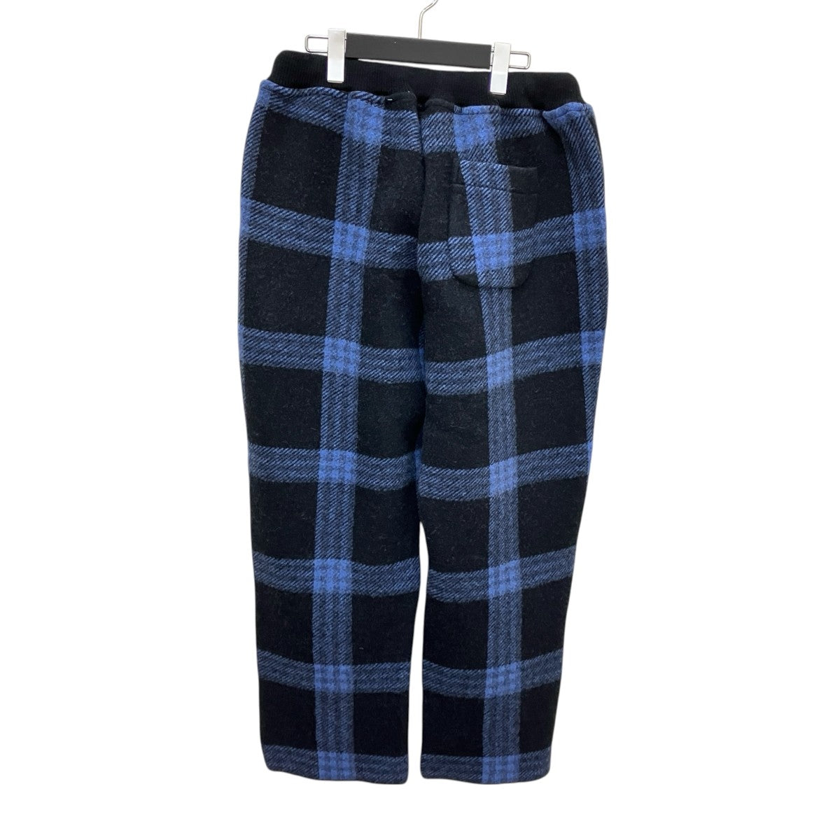 SIDE SLOPE WOOL JACQUARD CHECK PATTERN PANTSウールチェックパンツSSL34-152 古着・中古-2枚目のアイテム画像