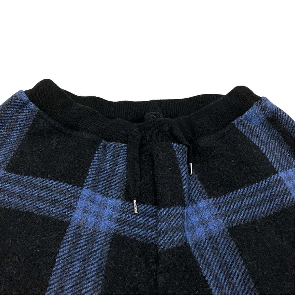 SIDE SLOPE WOOL JACQUARD CHECK PATTERN PANTSウールチェックパンツSSL34-152 古着・中古-3枚目のアイテム画像
