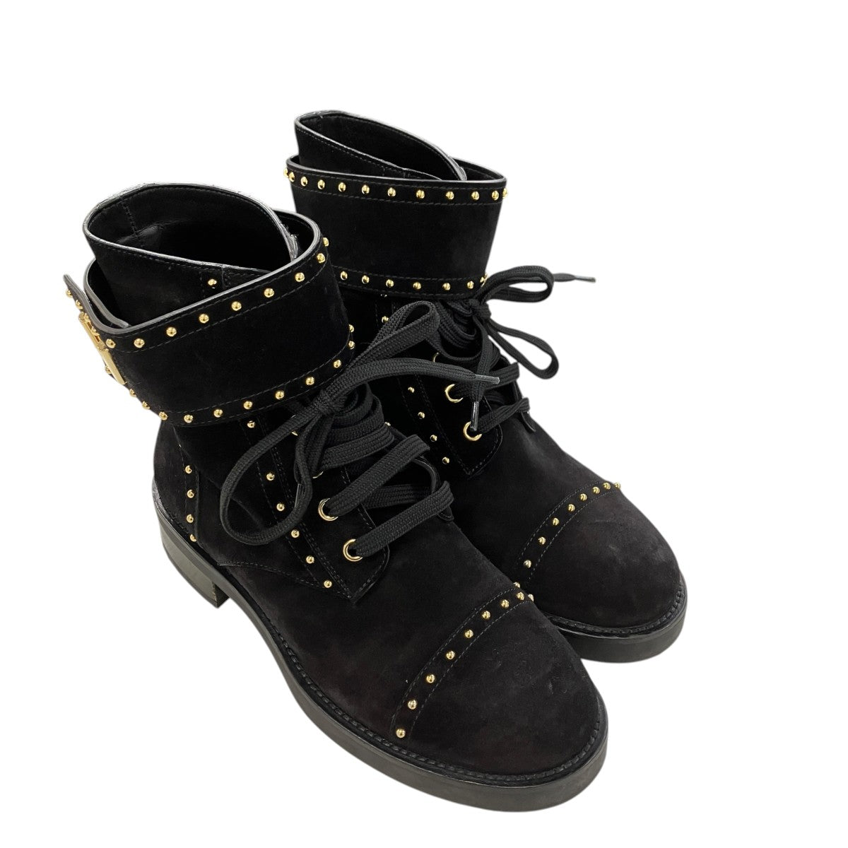 LOUIS VUITTON スタッズブーツ 古着・中古-1枚目のアイテム画像