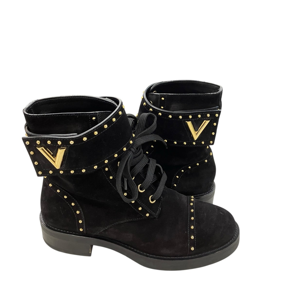 LOUIS VUITTON スタッズブーツ 古着・中古-3枚目のアイテム画像