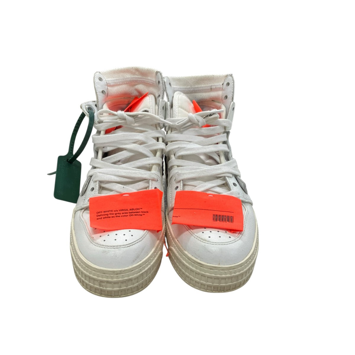 OFFWHITE ハイカットスニーカー 古着・中古-2枚目のアイテム画像