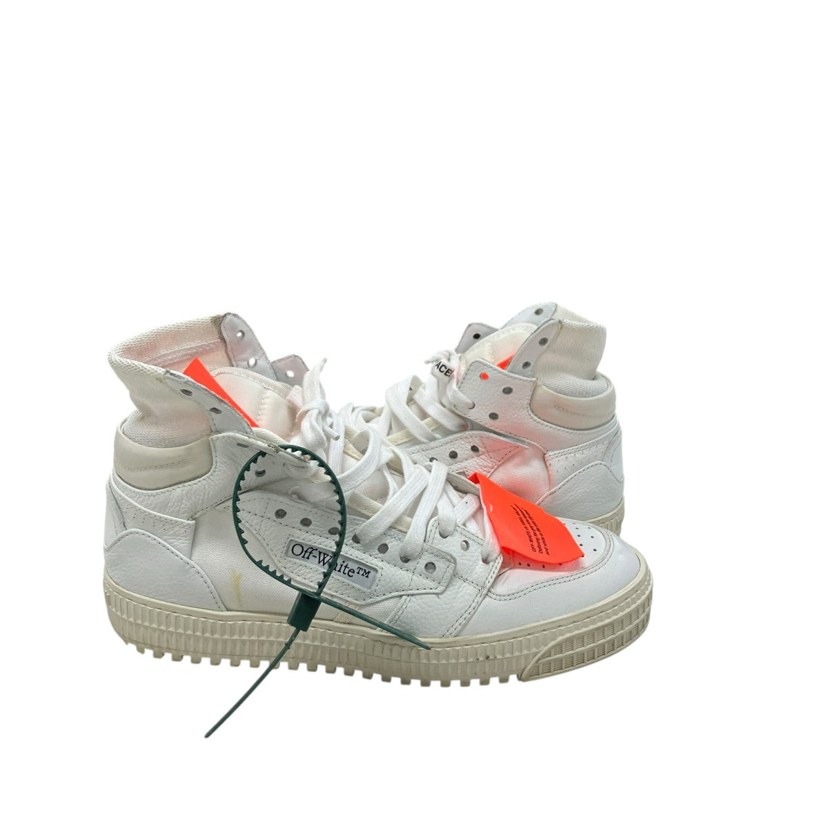 OFFWHITE ハイカットスニーカー 古着・中古-3枚目のアイテム画像
