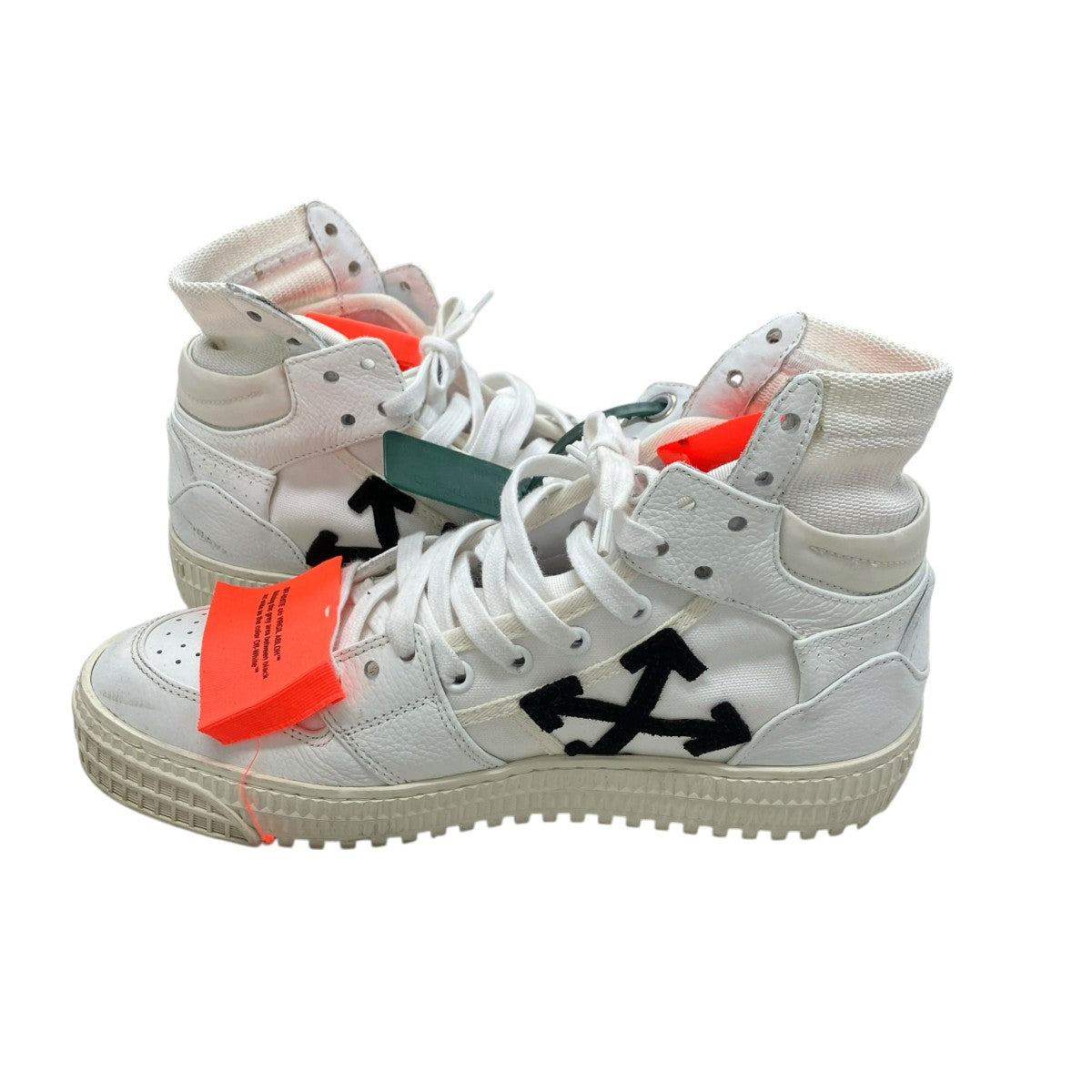 OFFWHITE ハイカットスニーカー 古着・中古-4枚目のアイテム画像