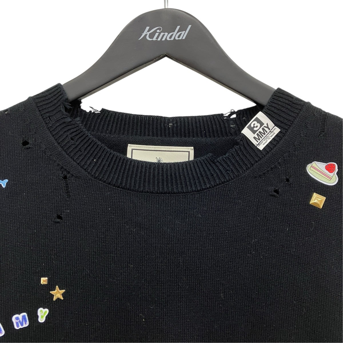 Maison MIHARA YASUHIRO クルーネックニット 古着・中古-3枚目のアイテム画像