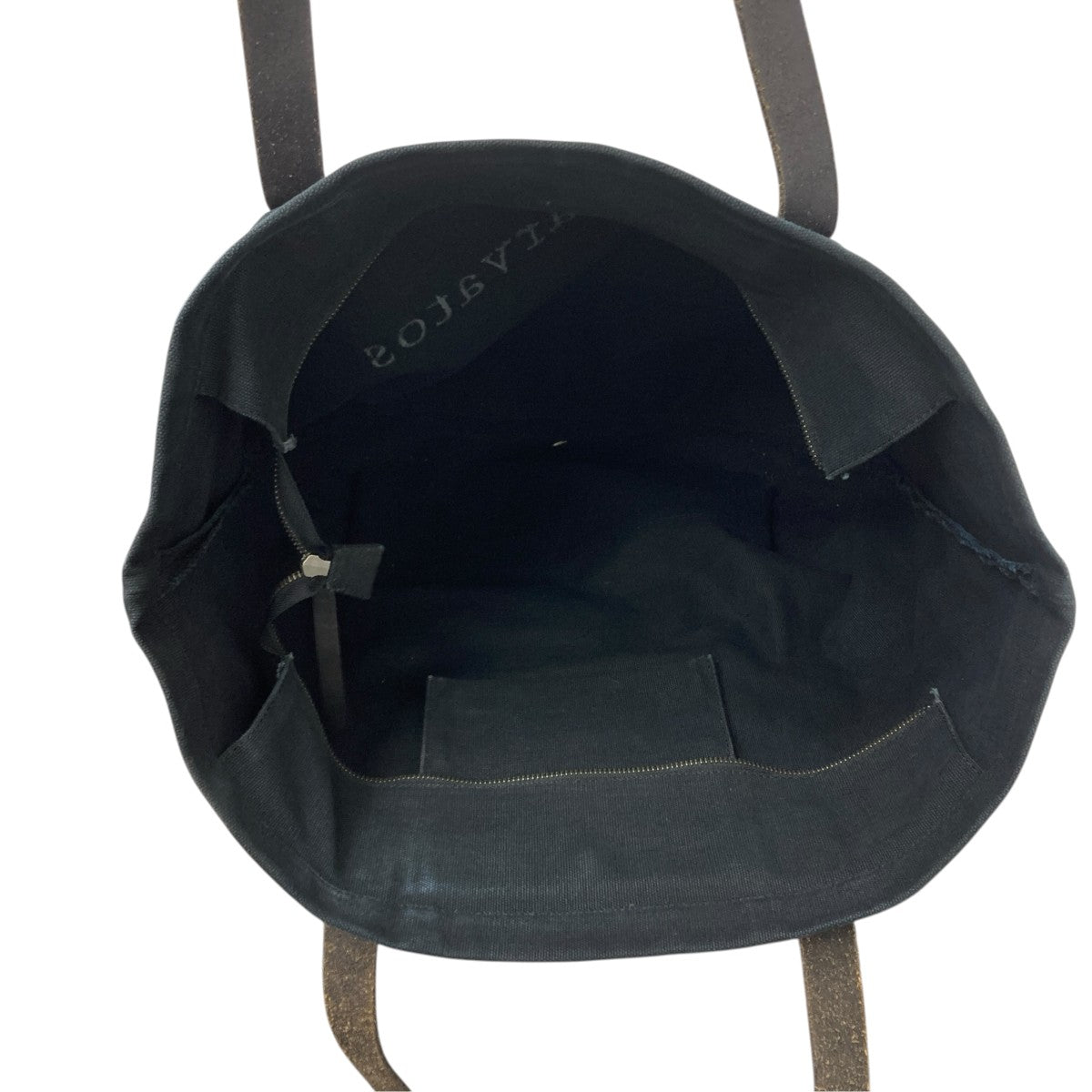 JOHN VARVATOS レザーパッチトートバッグ 古着・中古-4枚目のアイテム画像