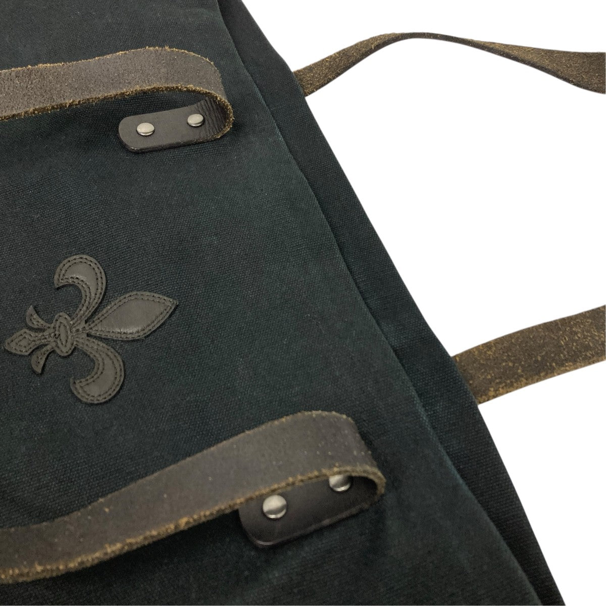 JOHN VARVATOS レザーパッチトートバッグ 古着・中古-5枚目のアイテム画像