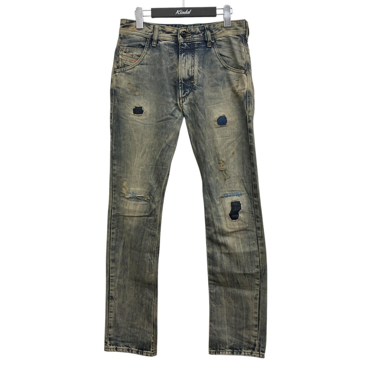 DIESEL ダメージ加工デニムパンツ 古着・中古-1枚目のアイテム画像