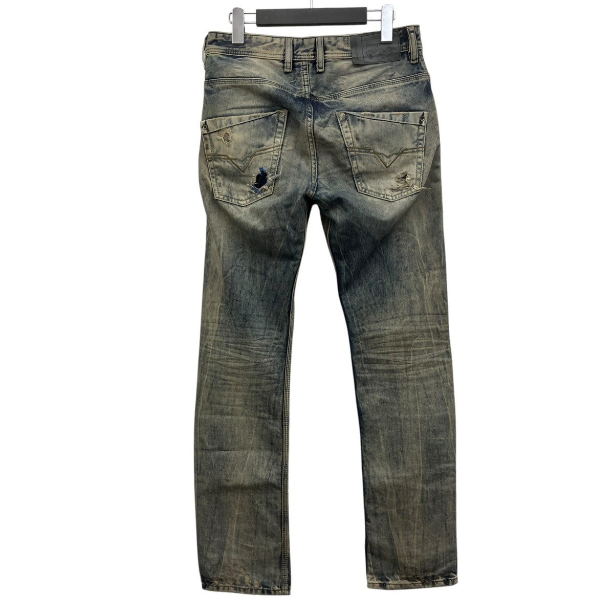 DIESEL ダメージ加工デニムパンツ 古着・中古-2枚目のアイテム画像