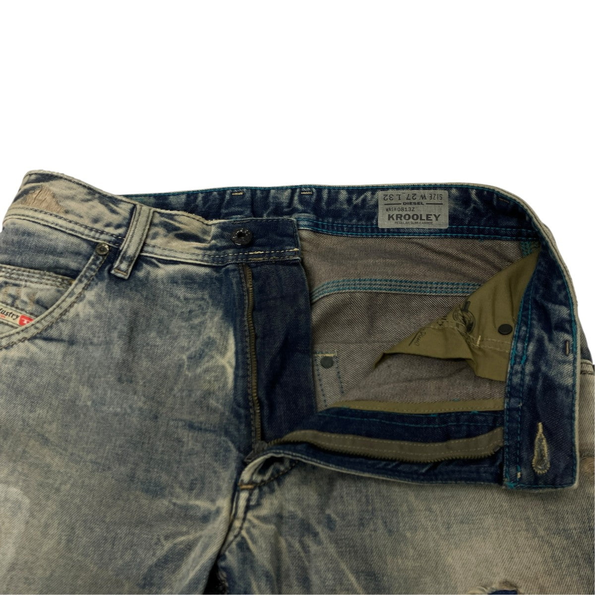 DIESEL ダメージ加工デニムパンツ 古着・中古-3枚目のアイテム画像