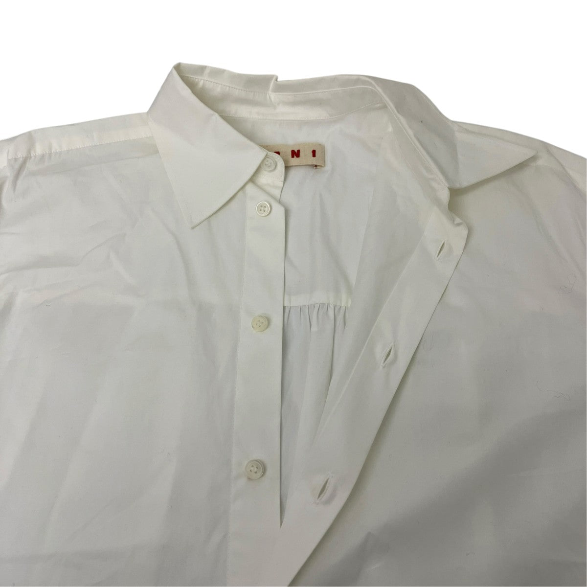 MARNI Aラインシャツ 古着・中古-4枚目のアイテム画像
