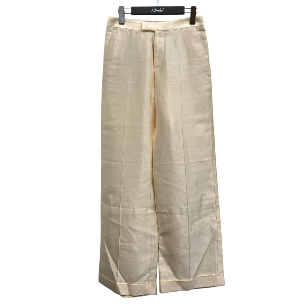 Maison Margiela レーヨンワイドスラックス 古着・中古-1枚目のアイテム画像