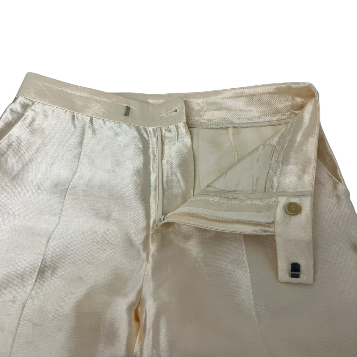 Maison Margiela レーヨンワイドスラックス 古着・中古-3枚目のアイテム画像
