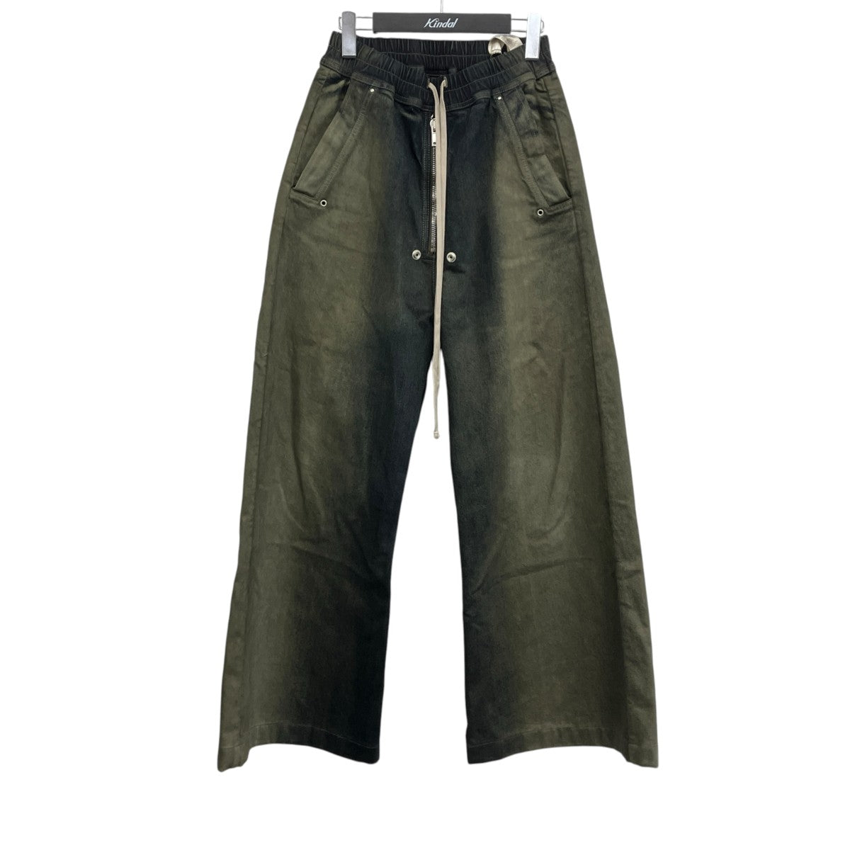 RICK OWENS ワイドレッグジーンズ 古着・中古-1枚目のアイテム画像