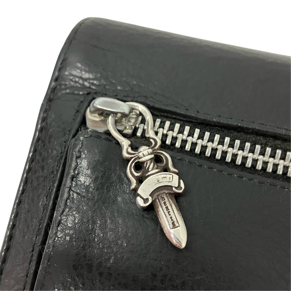CHROME HEARTS WAVE MINIウェーブミニクロスボールウォレット 古着・中古-4枚目のアイテム画像