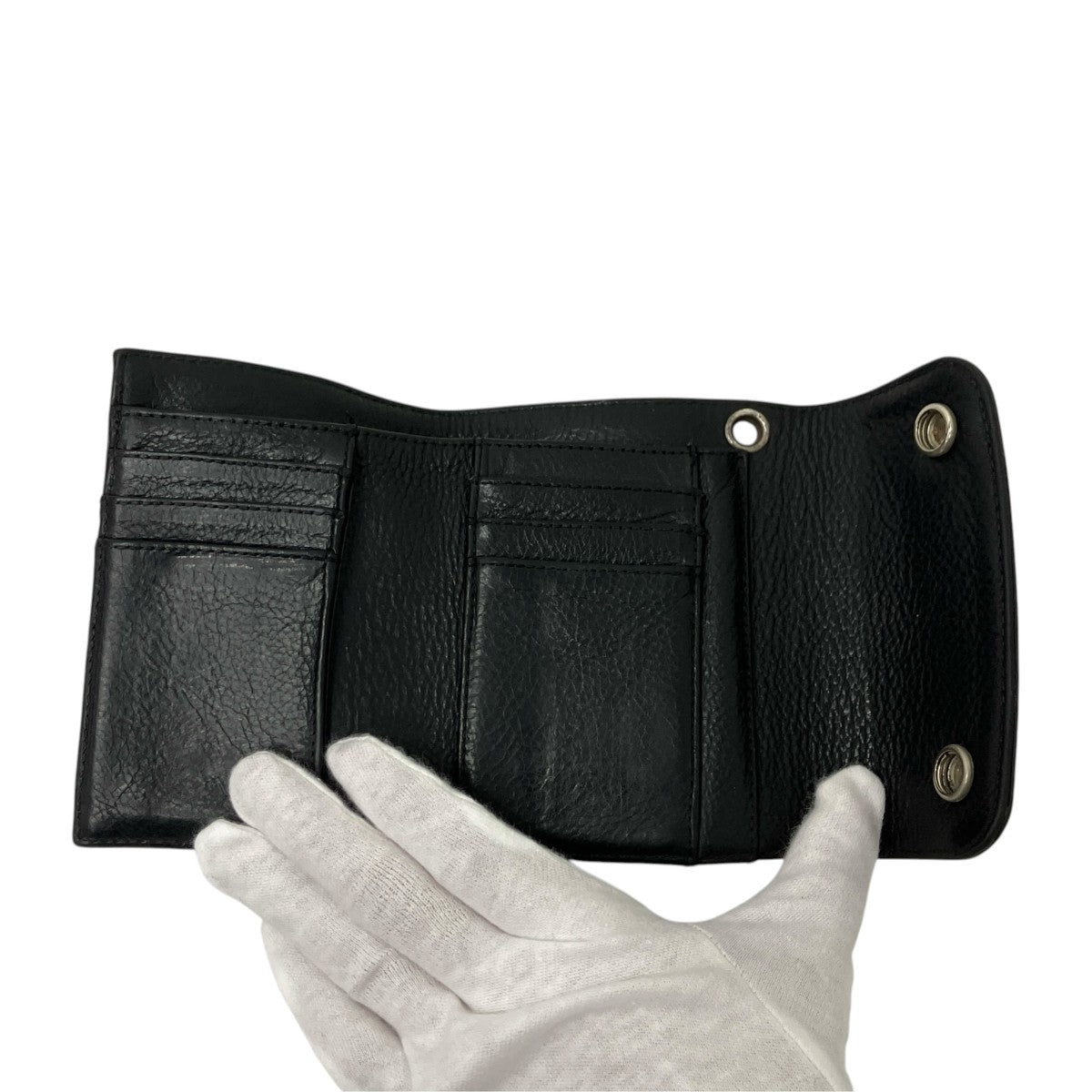 CHROME HEARTS WAVE MINIウェーブミニクロスボールウォレット 古着・中古-5枚目のアイテム画像