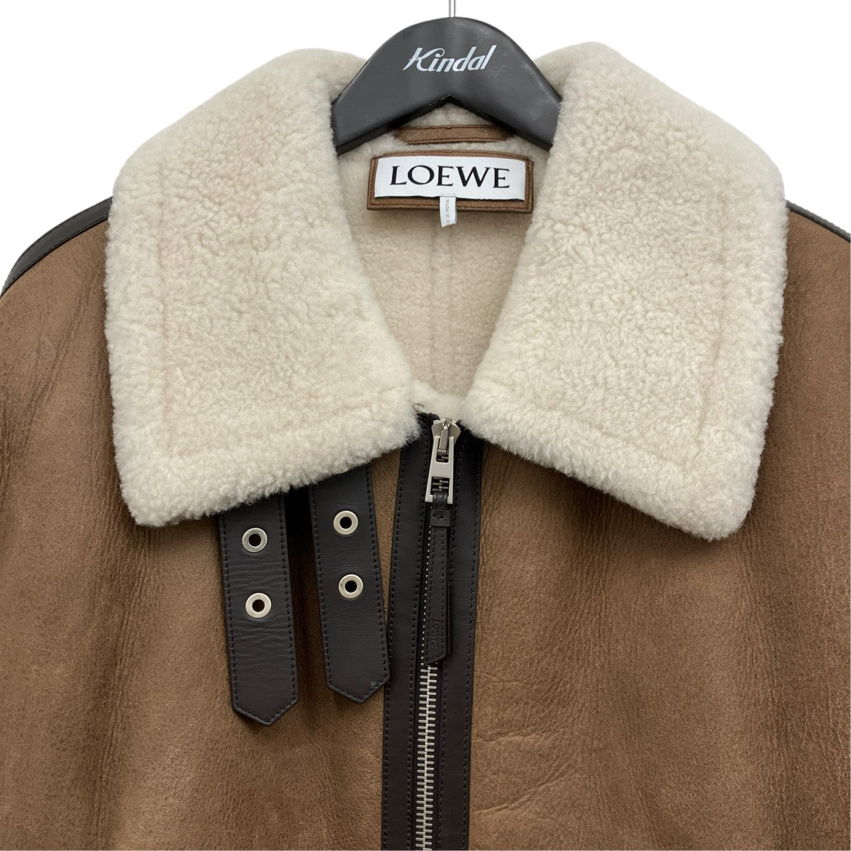 LOEWE シアリングアビエータージャケット 古着・中古-3枚目のアイテム画像