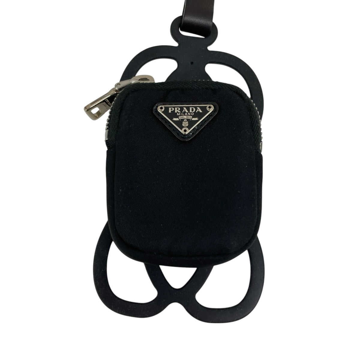 PRADA ナイロンポーチスマホホルダー 古着・中古-2枚目のアイテム画像