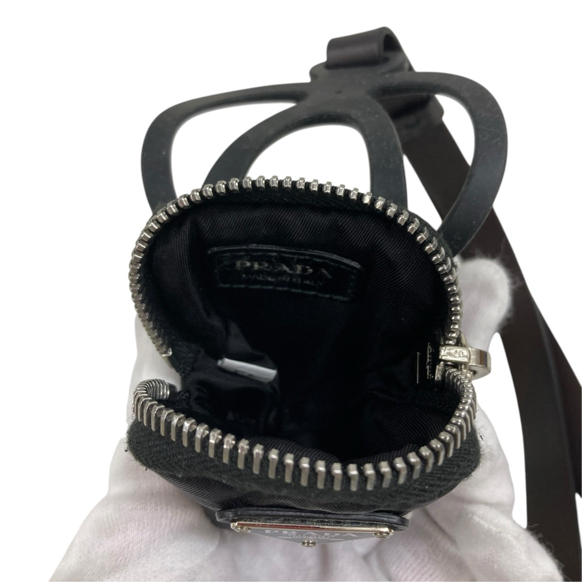 PRADA ナイロンポーチスマホホルダー 古着・中古-4枚目のアイテム画像
