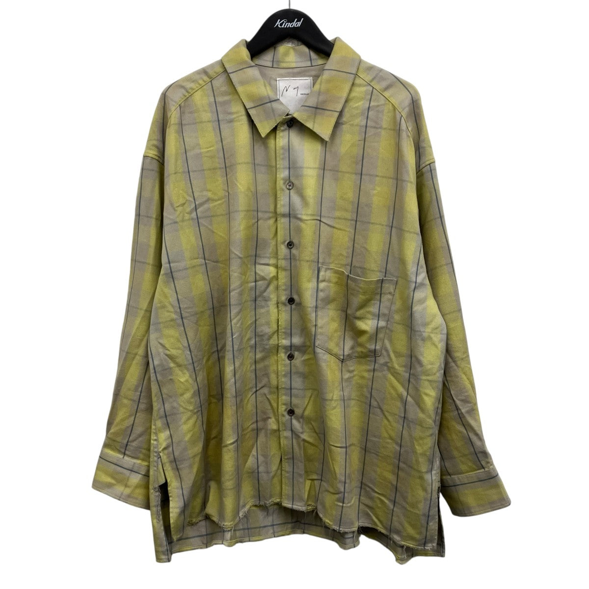 ANCELLM チェックシャツ 古着・中古-1枚目のアイテム画像