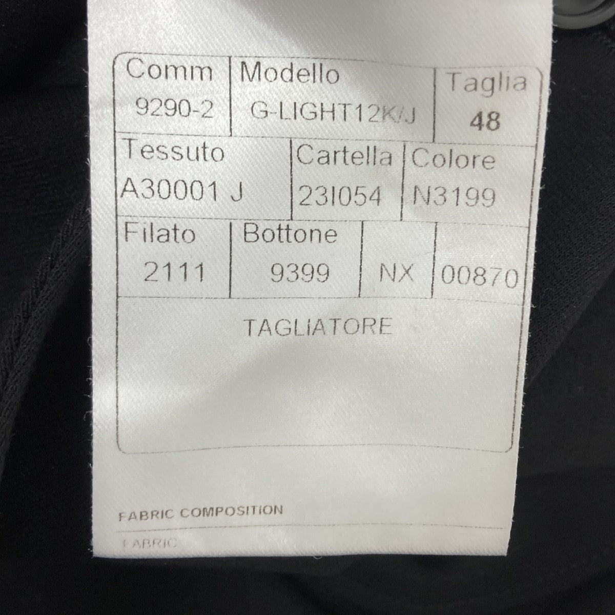 TAGLIATORE テーラードジャケット 古着・中古-5枚目のアイテム画像