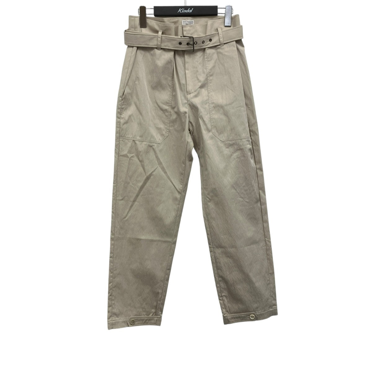 BRUNELLO CUCINELLI ベルト付きパンツ 古着・中古-1枚目のアイテム画像