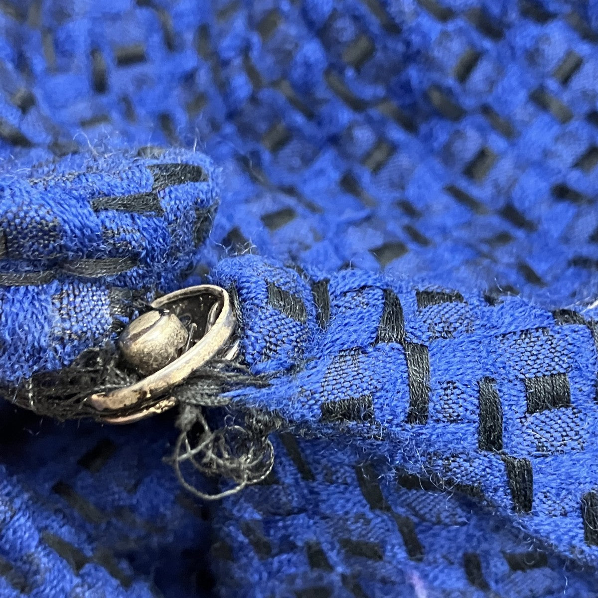 DRIES VAN NOTEN ジャガードウールコート 古着・中古-5枚目のアイテム画像