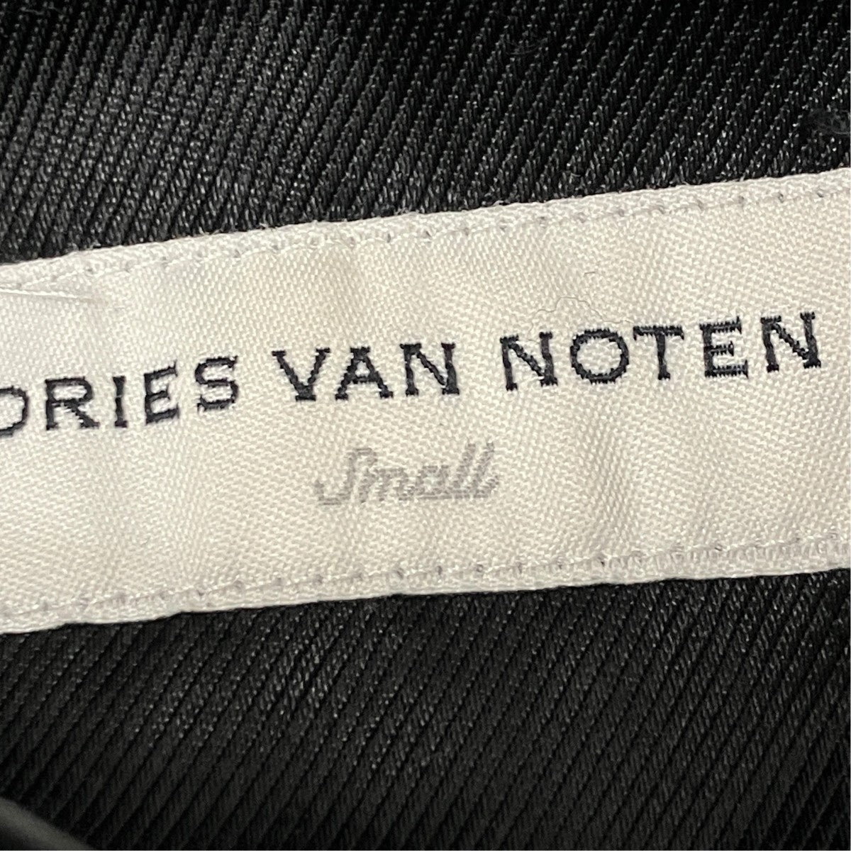 DRIES VAN NOTEN ジャガードウールコート 古着・中古-6枚目のアイテム画像