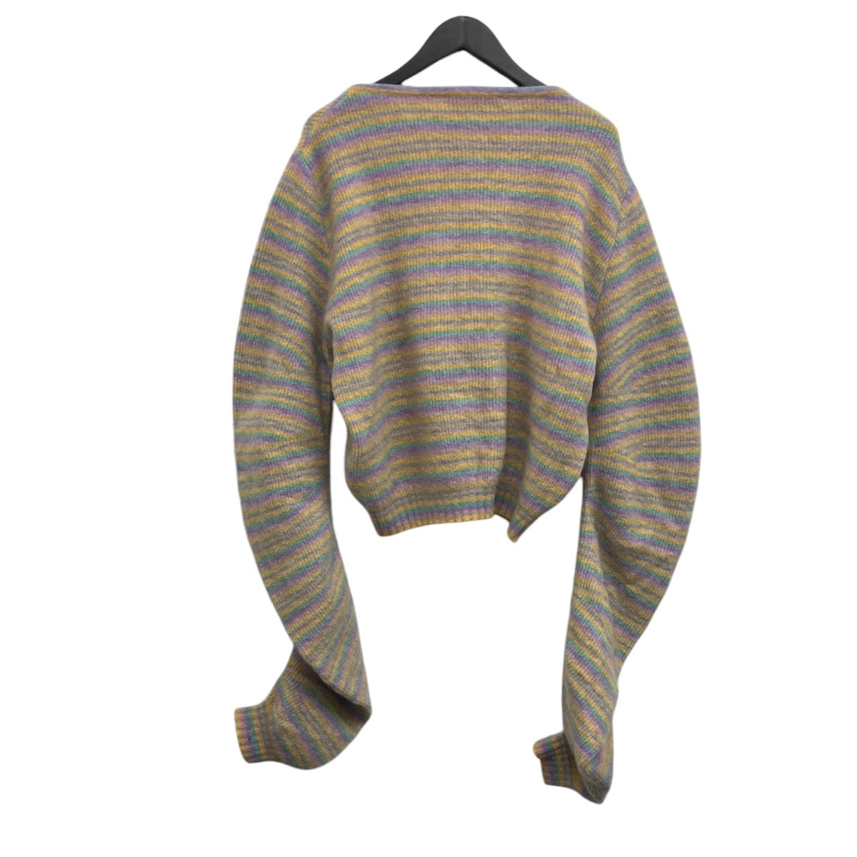 Kiko Kostadinov ロングスリーブボーダーニット 古着・中古-2枚目のアイテム画像