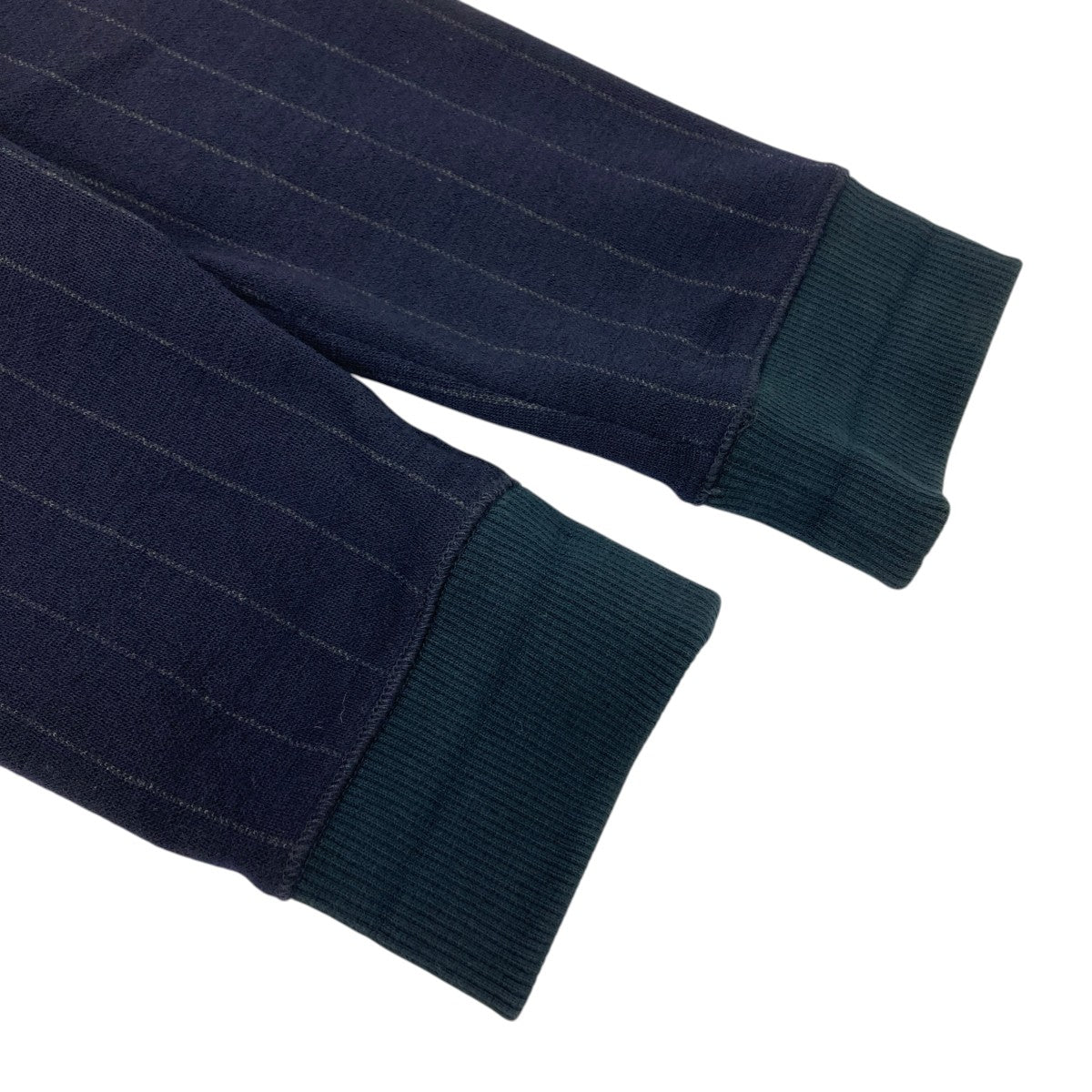 DRIES VAN NOTEN ストライプウールブルゾン 古着・中古-4枚目のアイテム画像