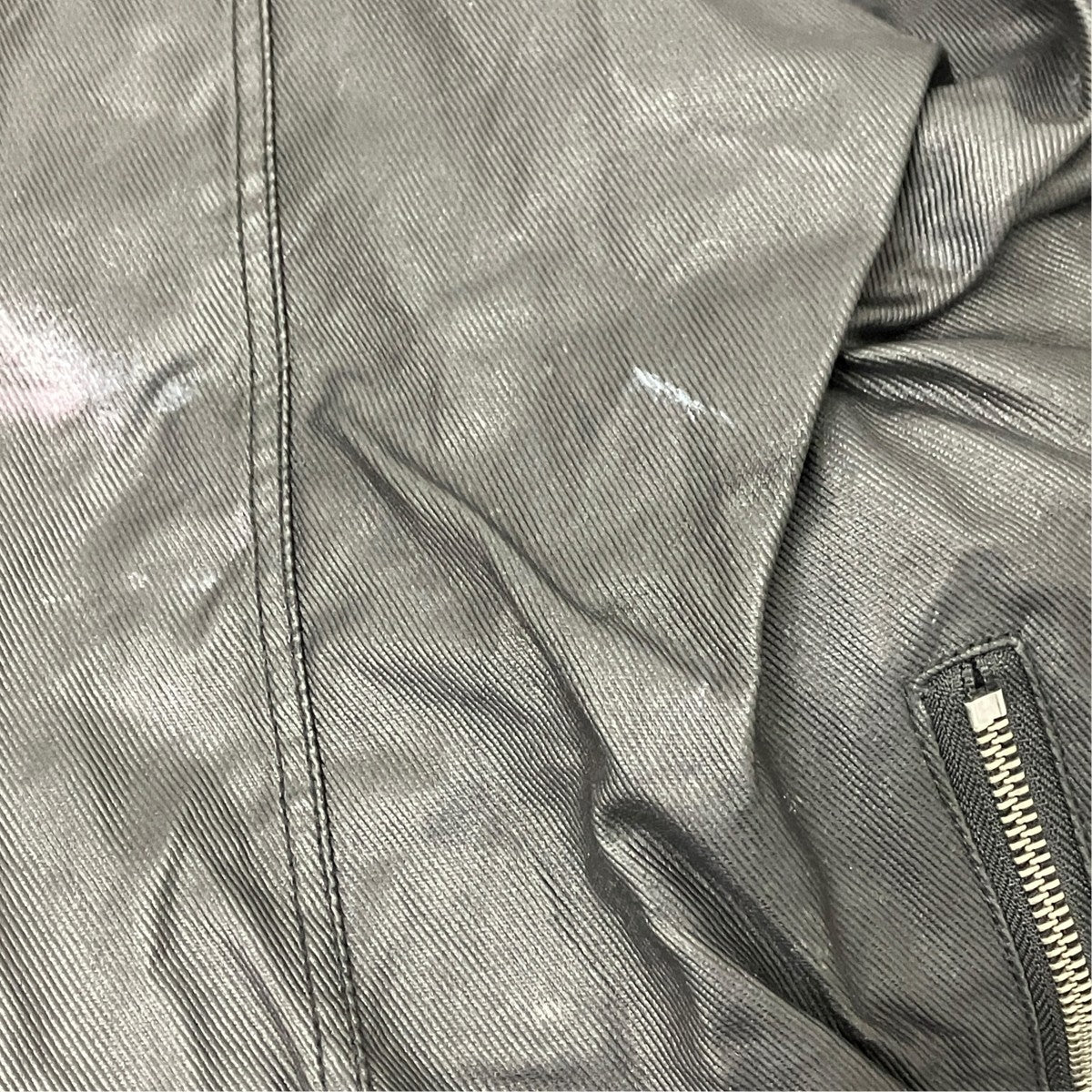 ROSEN KREUZ ダメージサイドジップレザーパンツ 古着・中古-4枚目のアイテム画像