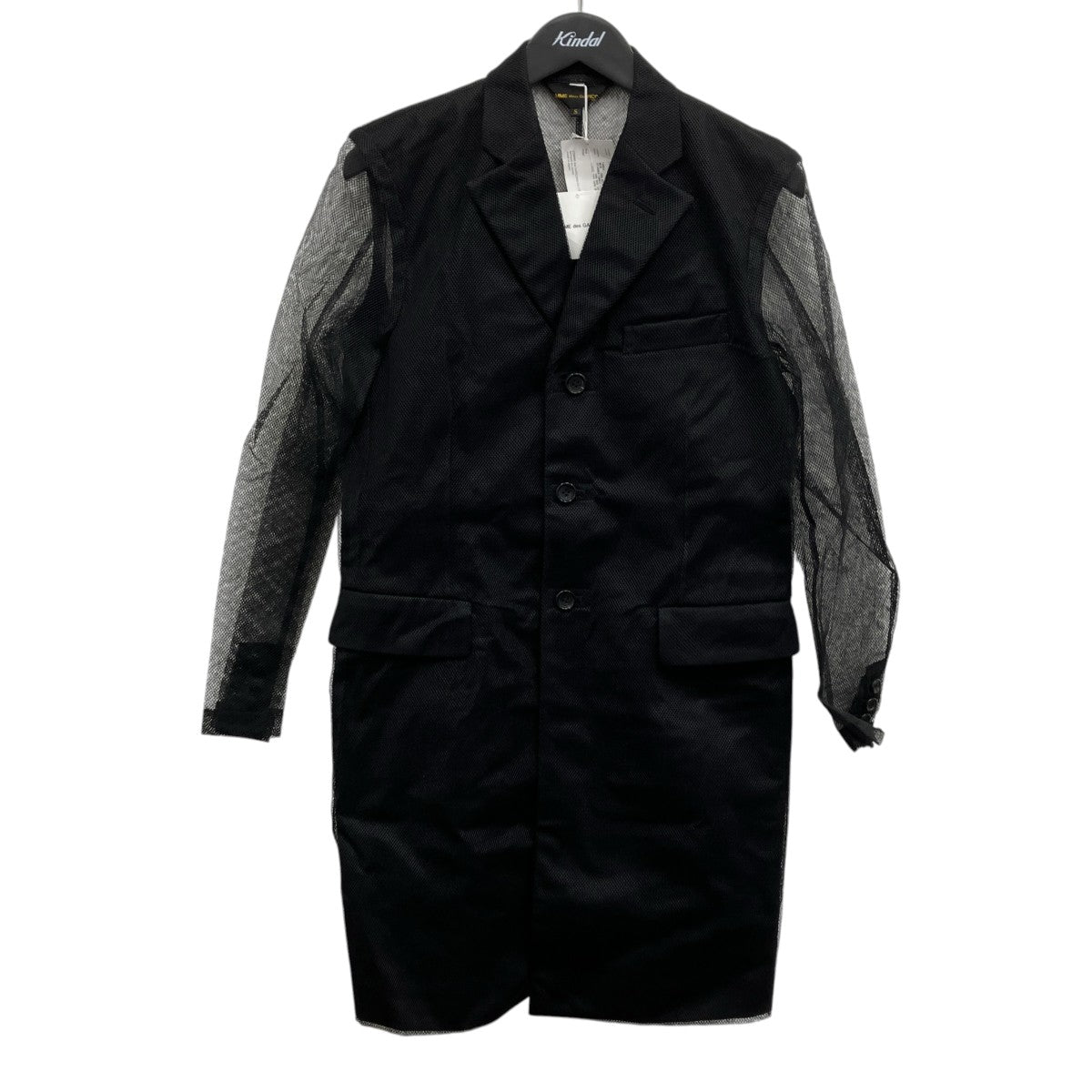 COMME des GARCONS シースルーテーラードジャケット 古着・中古-1枚目のアイテム画像