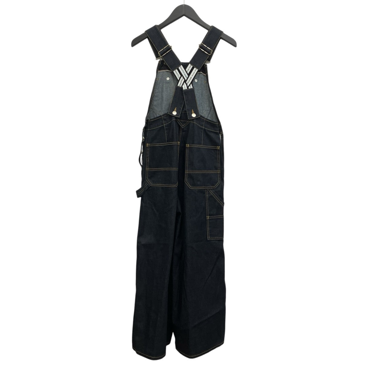 beautiful people selvage denim overall デニムオーバーオール 古着・中古-2枚目のアイテム画像