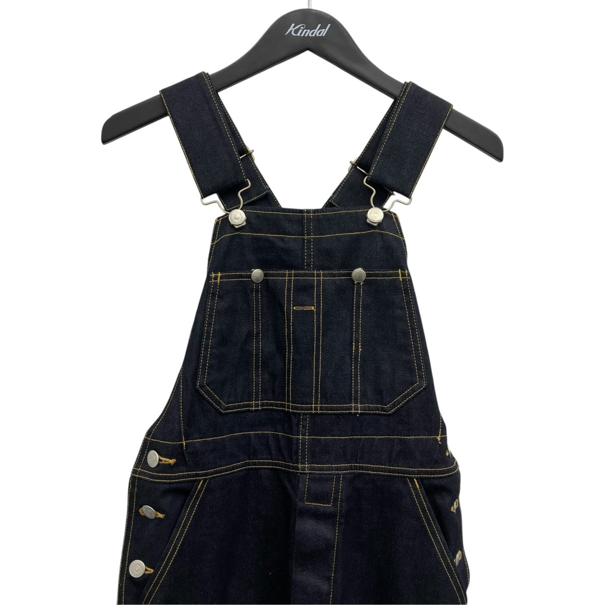 beautiful people selvage denim overall デニムオーバーオール 古着・中古-3枚目のアイテム画像