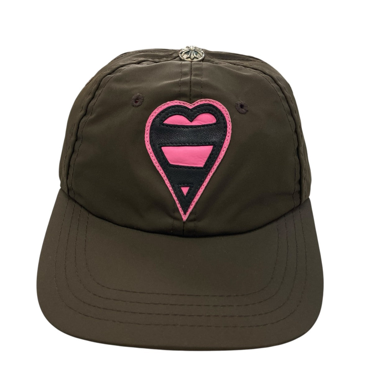 CHROME HEARTS MATTY BOYハートパッチキャップ 古着・中古-2枚目のアイテム画像