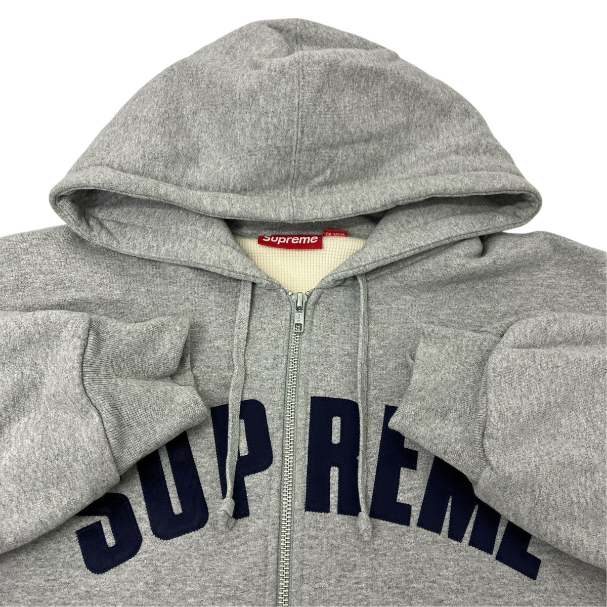 Supreme 24AWarc thermal zip up hooded sweatshirtサーマルジップパーカー 古着・中古-4枚目のアイテム画像