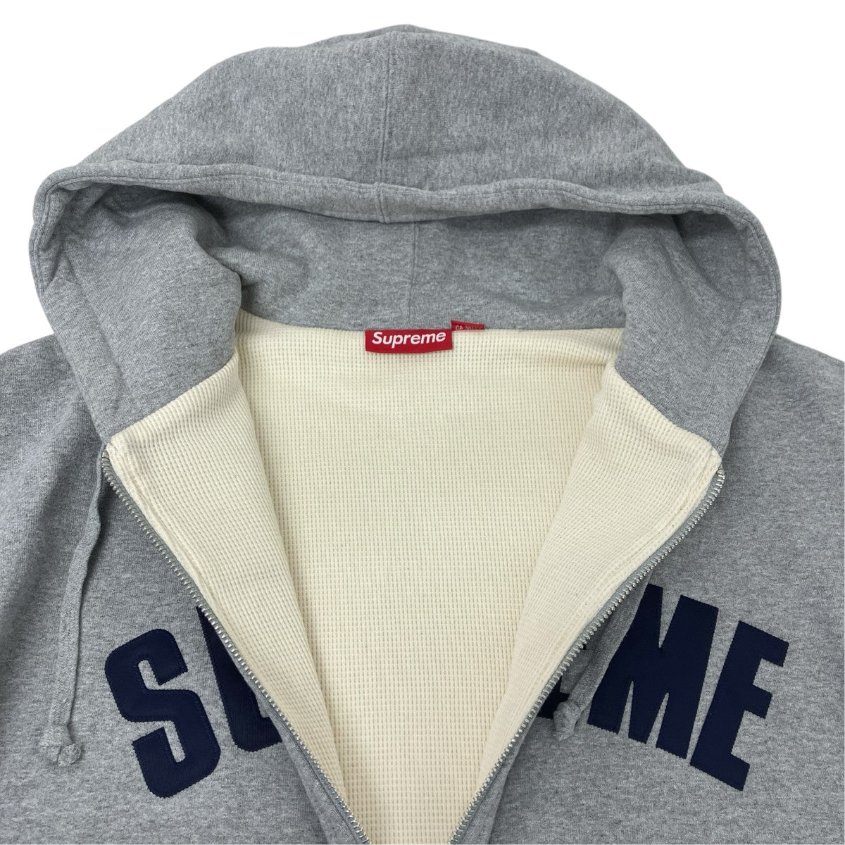Supreme 24AWarc thermal zip up hooded sweatshirtサーマルジップパーカー 古着・中古-5枚目のアイテム画像