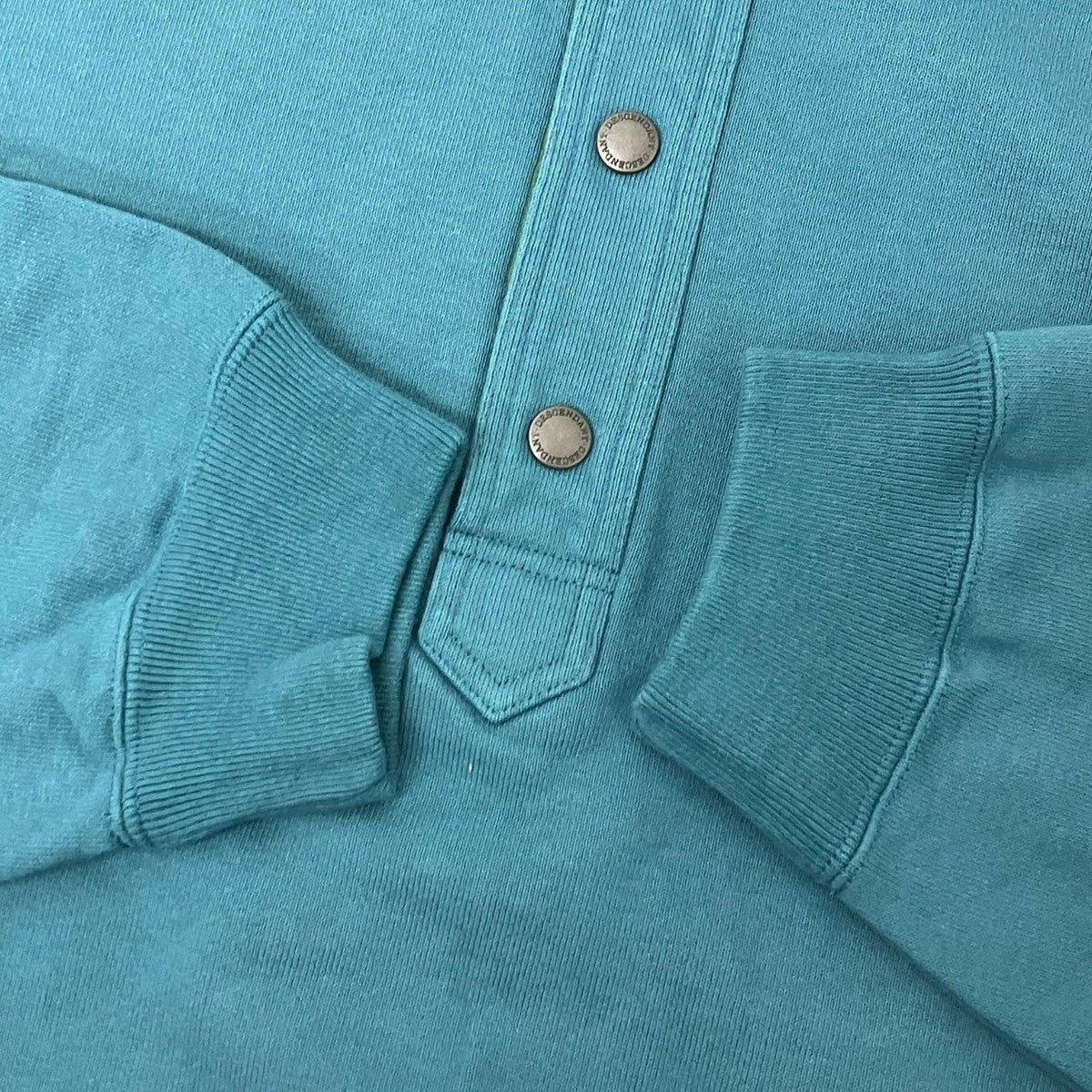 DESCENDANT VOIL HENLEY NECK ヘンリーネックスウェット 古着・中古-5枚目のアイテム画像