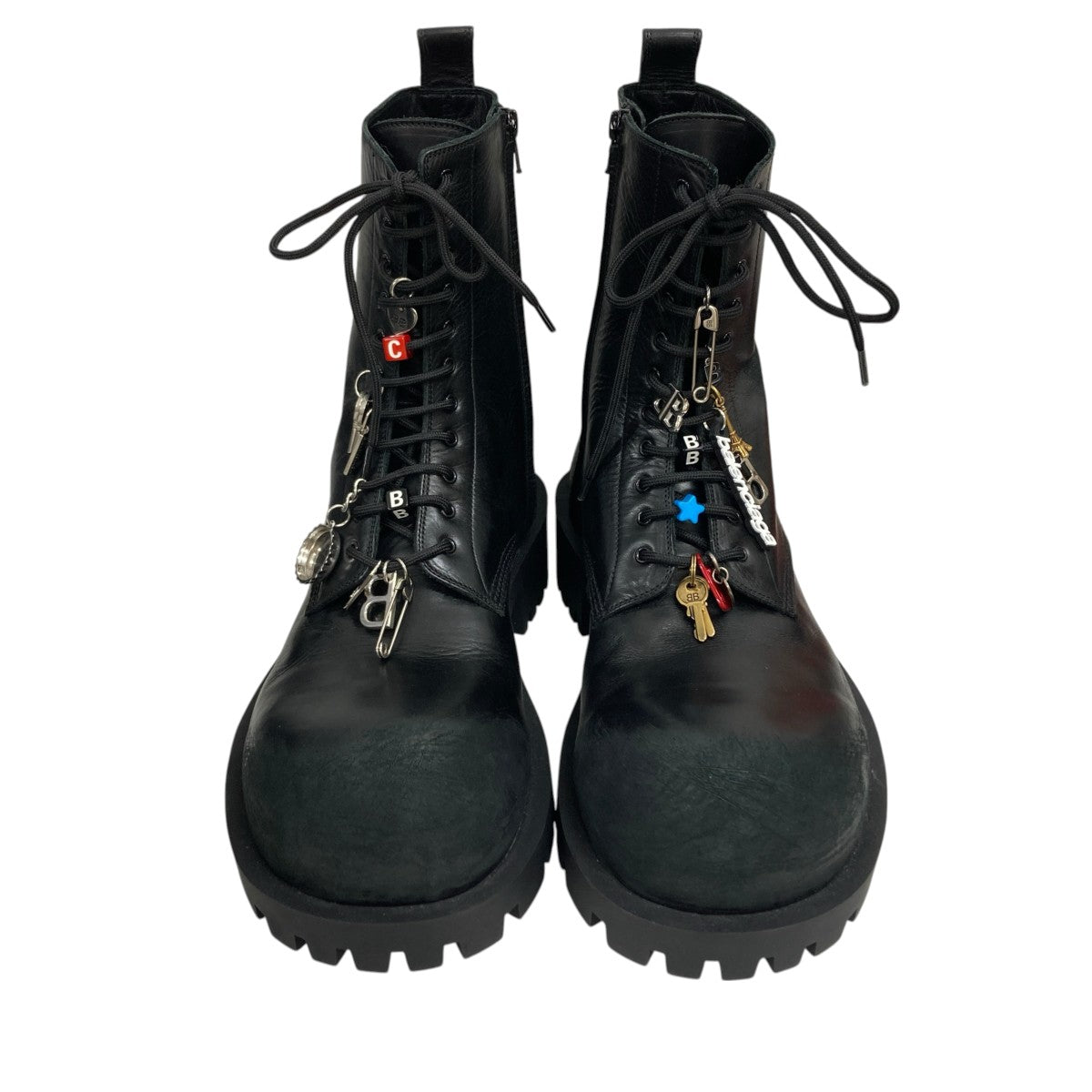 Leather Hummer Lace-Up Ankle Boots ハマーレースアップブーツ