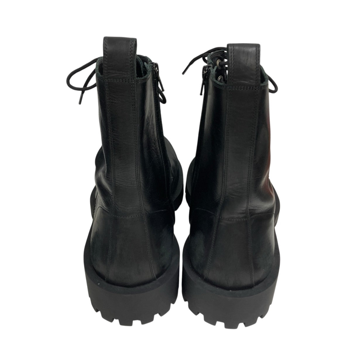 Leather Hummer Lace-Up Ankle Boots ハマーレースアップブーツ