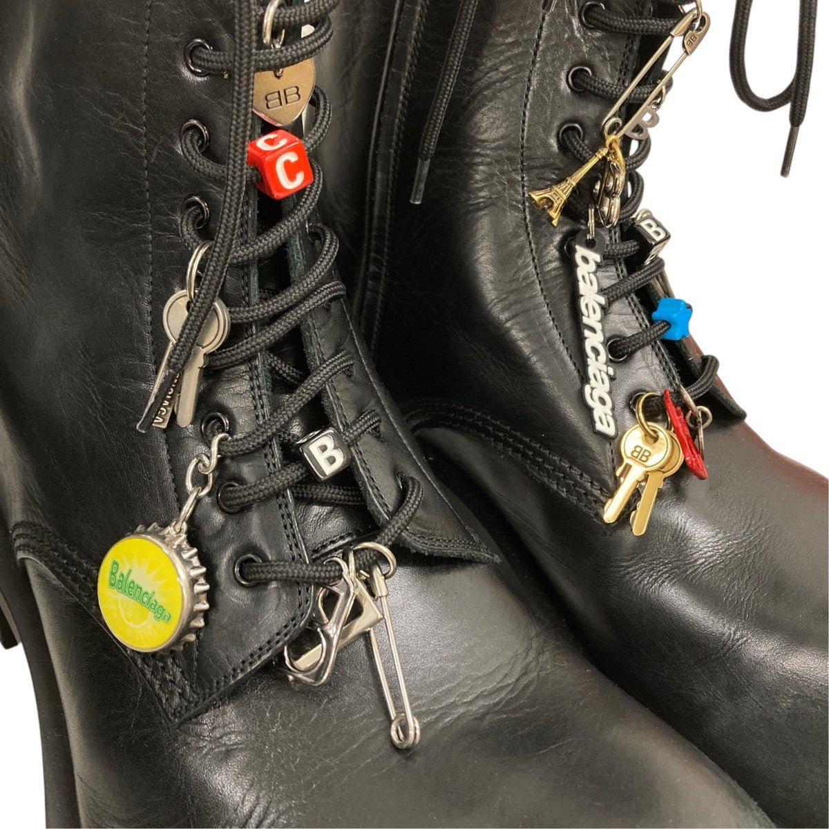 Leather Hummer Lace-Up Ankle Boots ハマーレースアップブーツ